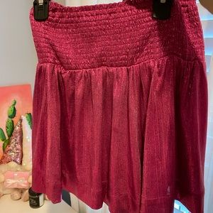 pants store glitter skort